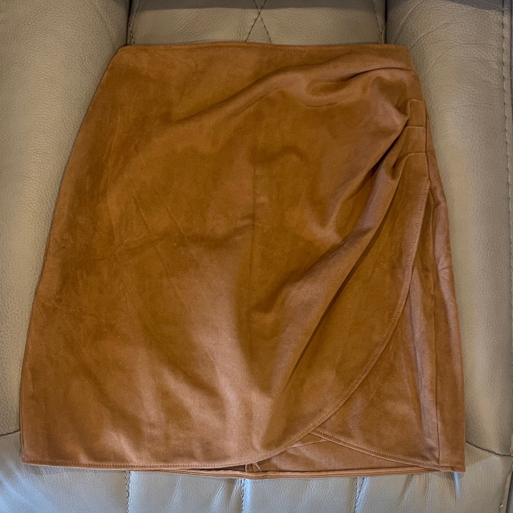 Abercrombie & Fitch Brown Mini Skirt